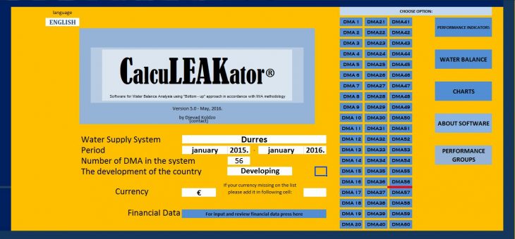 Nova verzija CalcuLEAKator 4.3 postavljena za preuzimanje
